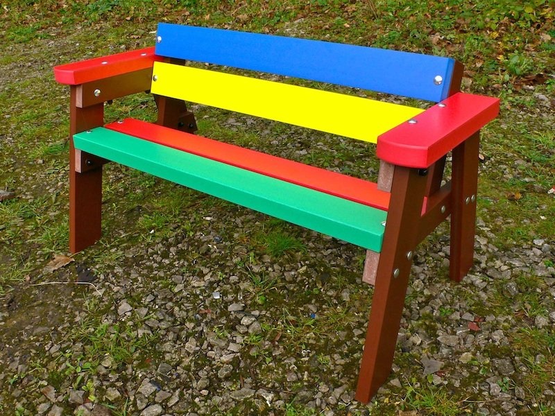 childrens garden bench